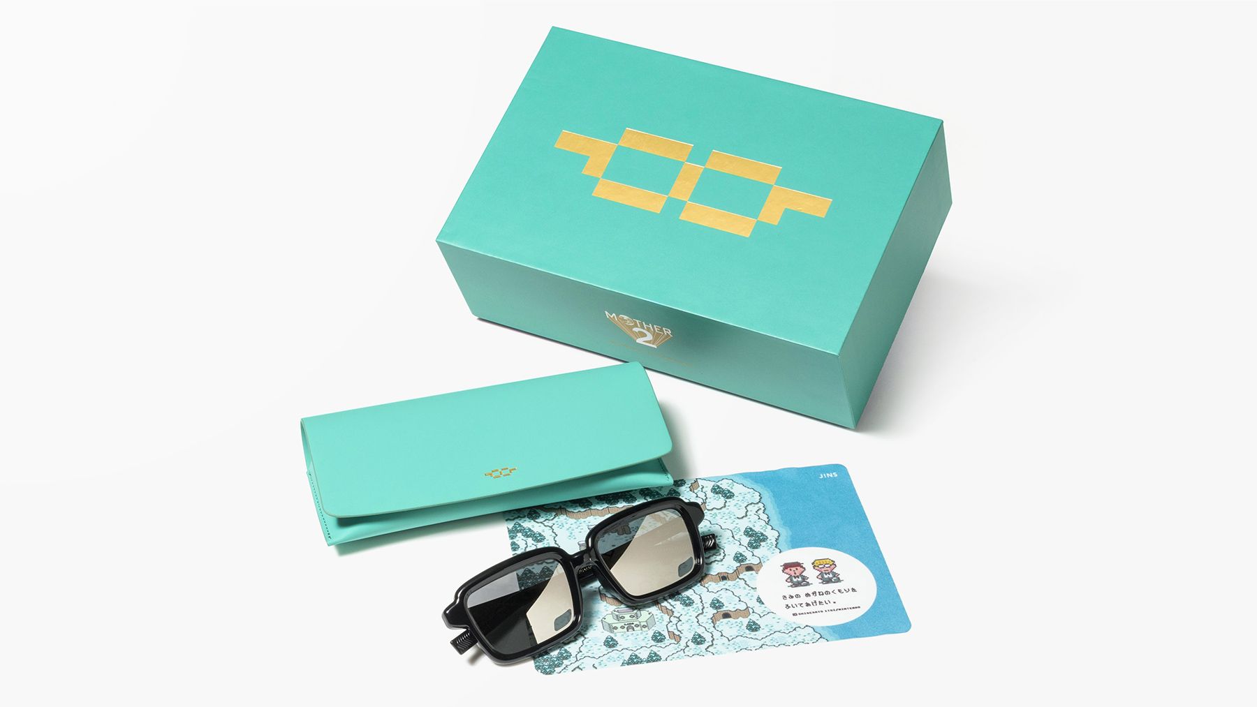 ドット　ジェフのメガネ　MOTHER2 マザー2 ほぼ日 JINS HOLDINGS